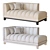 Elegant Lounge Sofa - DITMAR 3D model small image 3