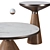 Modern Vaso Wood L Coffee Table 3D model small image 2