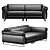 Natuzzi Fidelio: Elegant Comfort 3D model small image 8