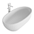 Elegant Reflex Freestanding Bathtub 3D model small image 6