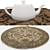 Variety in Rugs Set: 8 Versatile Options 3D model small image 5