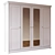 Riviera Collection Wooden Wardrobe: Elegant and Spacious 3D model small image 2