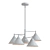 Modern Matte Black 5-Light Chandelier 3D model small image 2