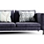 BoConcept Indivi Modern Convertible Sofa 3D model small image 2