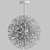 Glimmering Beaded Chandelier 3D model small image 3