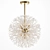 Glimmering Beaded Chandelier 3D model small image 4