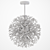 Glimmering Beaded Chandelier 3D model small image 6