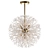 Glimmering Beaded Chandelier 3D model small image 9