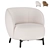 Kartel Luman Modern Armchair 3D model small image 1