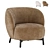 Kartel Luman Modern Armchair 3D model small image 9