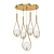 Sleek Elegance: Modern Chandelier Design 3D model small image 1