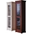 Riviera Wood Bookcase: Elegant & Versatile Design 3D model small image 1