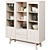 Brooklyn Cabinet: Stylish Storage with a Touch of Rustic Charm 3D model small image 2