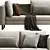 Modern Indivi Sofa: Stylish Comfort for Any Space 3D model small image 3