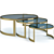 Luxury Fendi Casa Anya: Elegant Coffee Table Set 3D model small image 6