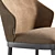 Elegant Mida Too Chair by Bonaldo 3D model small image 3