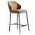 Elegant Mida Too Chair by Bonaldo 3D model small image 6