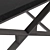 Elegant Regent Coffee Tables - Black/White Marble & Bronze/Nickel 3D model small image 6