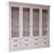 Riviera Collection Wooden Bookcase - Elegant and Spacious 3D model small image 2