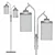 Modern Citilux Markus Floor Lamp 3D model small image 2