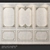 Elegant Wall Molding Design 3D model small image 1