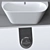 Luxurious Villeroy&Boch Oberon Bath 3D model small image 1