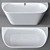 Luxurious Villeroy&Boch Oberon Bath 3D model small image 6