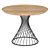 Turin Dining Table: Elegant and Functional 3D model small image 1