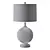 Elegant Glass Antone Table Lamp 3D model small image 2