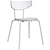 Elegant LaLume Chair for Stylish Comfort 3D model small image 6