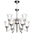 Hinkley Chandon 9 Arm Chandelier 3D model small image 1