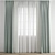 Polygonal Curtain Model 3D model small image 1