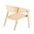 Modern Scandinavian Style Lounge Chair 3D model small image 3