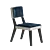 Plush Companion Velvet Chair 3D model small image 2