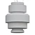 Elegant Italian Pendant Light 3D model small image 2