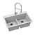 Schock CREST N200: Stunningly Spacious Sink 3D model small image 4