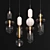 Pebbles Cor Pendant: Stunning Stone Lighting 3D model small image 1