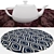 Round Rugs - 6-Piece Set 3D model small image 4