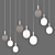 Elegant Ivy Pendant Light 3D model small image 7