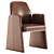 Elegant Anthony Dining Chair 3D model small image 3