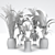 Tropical Plant Collection: Palm & Banana Trees 3D model small image 5