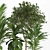 Pristine Indoor Oasis: Plant Set 018 3D model small image 2