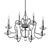 Modern Chic Pendant Lamp: Odeon Light Chicca 3D model small image 4