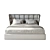 Luxury B&B Italia Husk Bed 3D model small image 3