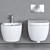 Villeroy & Boch - Subway 2.0 Toilet Set 3D model small image 2