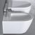 Villeroy & Boch - Subway 2.0 Toilet Set 3D model small image 3