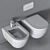 Villeroy & Boch - Subway 2.0 Toilet Set 3D model small image 4