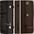 Stylish Kvadra (Favorit) Metal Entrance Door: Premium Design 3D model small image 2