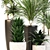 Lush Indoor Oasis: 10 Dracaena Set 3D model small image 3