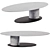 Luxsale Carey Table Set 3D model small image 2